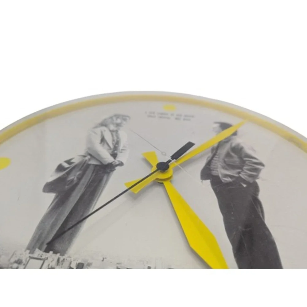 1989 Nelson When Harry Met Sally Plastic Round Wall Clock 12
